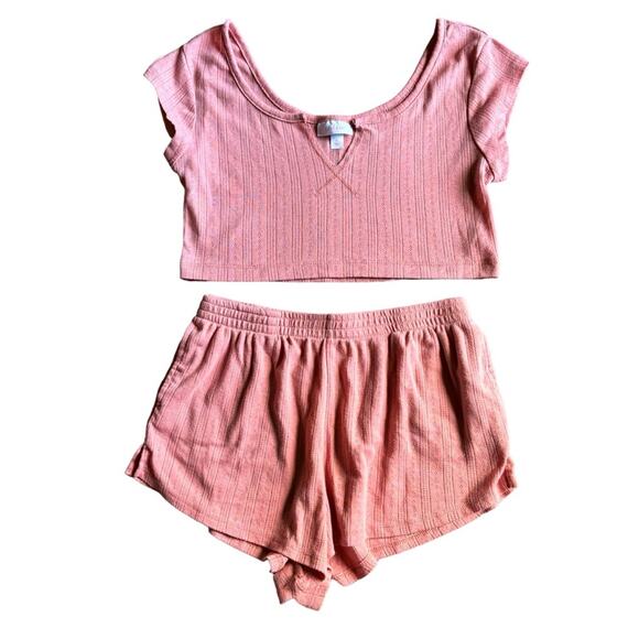 Colsie Pj Short Set- Size Small - Picture 1 of 9
